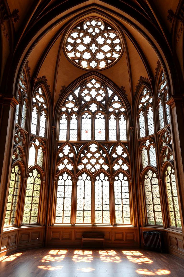 Gothic Window Frames - 24 Gothic Living Room Ideas