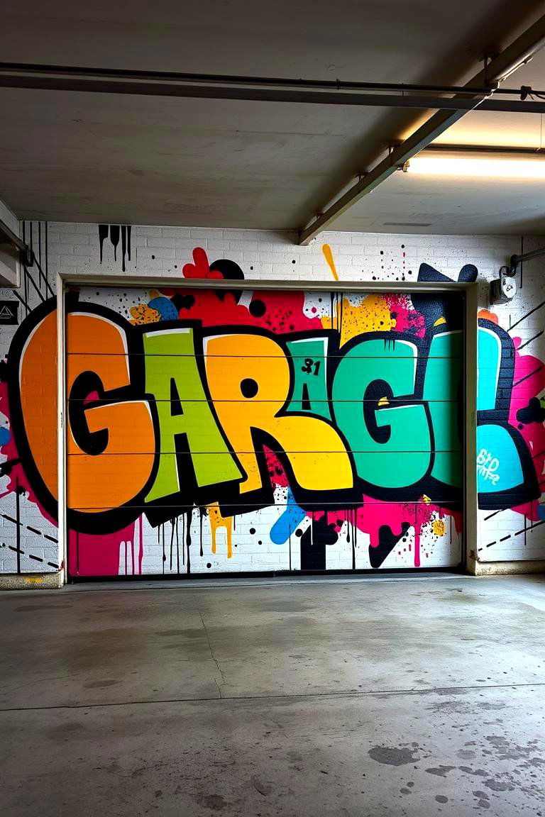 Graffiti Art Inspiration - 24 Garage Wall Paint Ideas