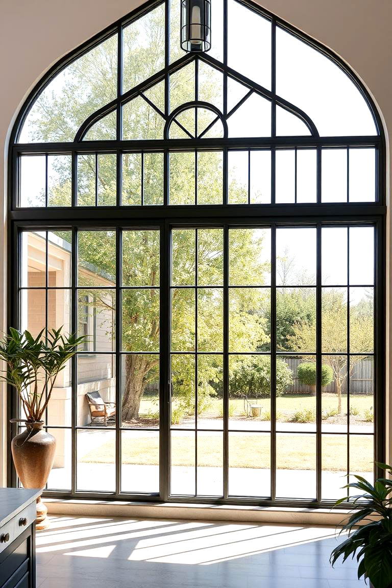 Grand Patio Illumination - 24 spanish style windows