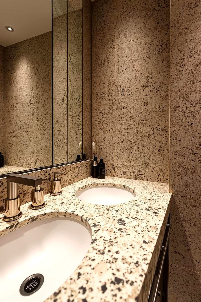 Granite Bathroom Fixtures - 24 Stone Bathroom Ideas