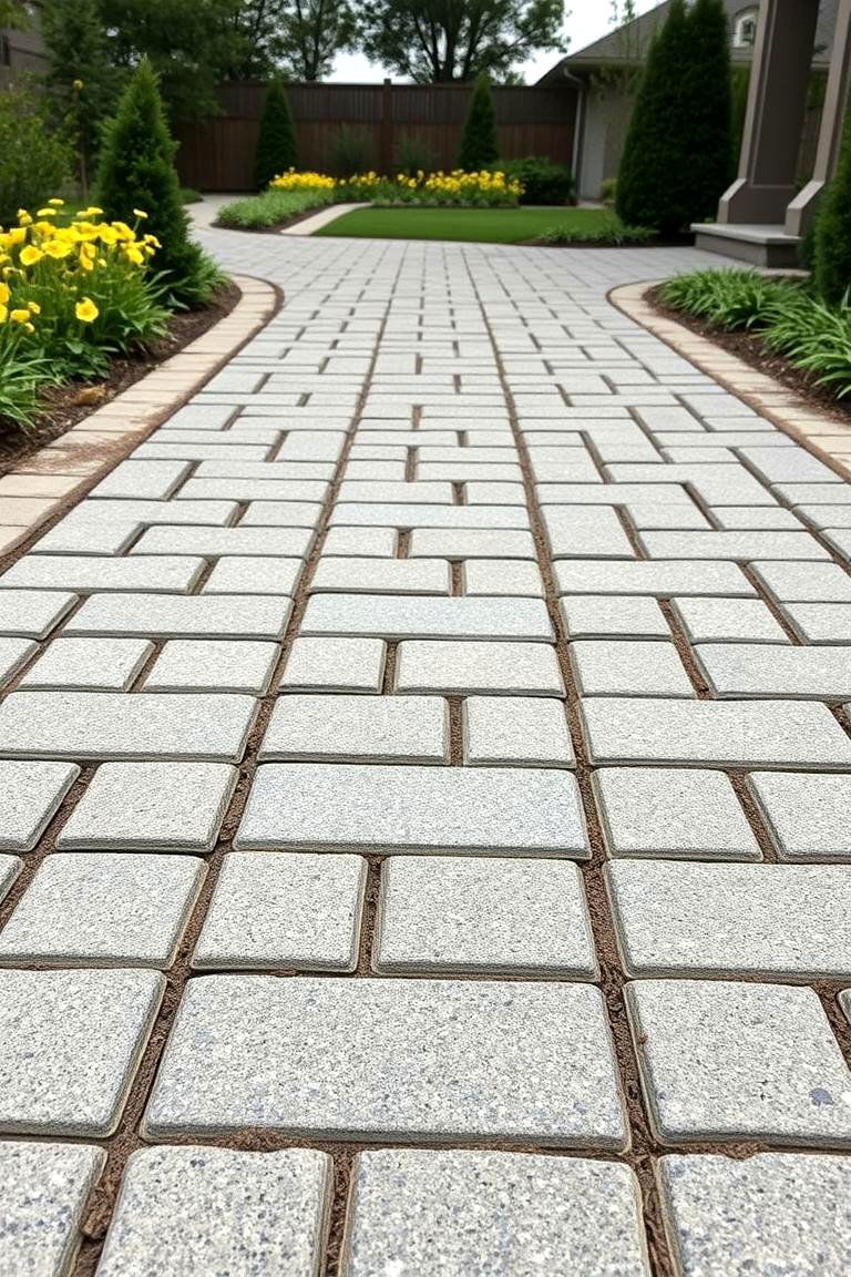 Granite Paver Walkway - 24 Granite Walkway Ideas