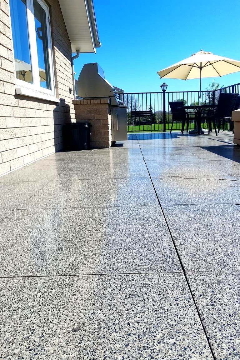 Granite Tiles for Durability - 24 patio tile ideas