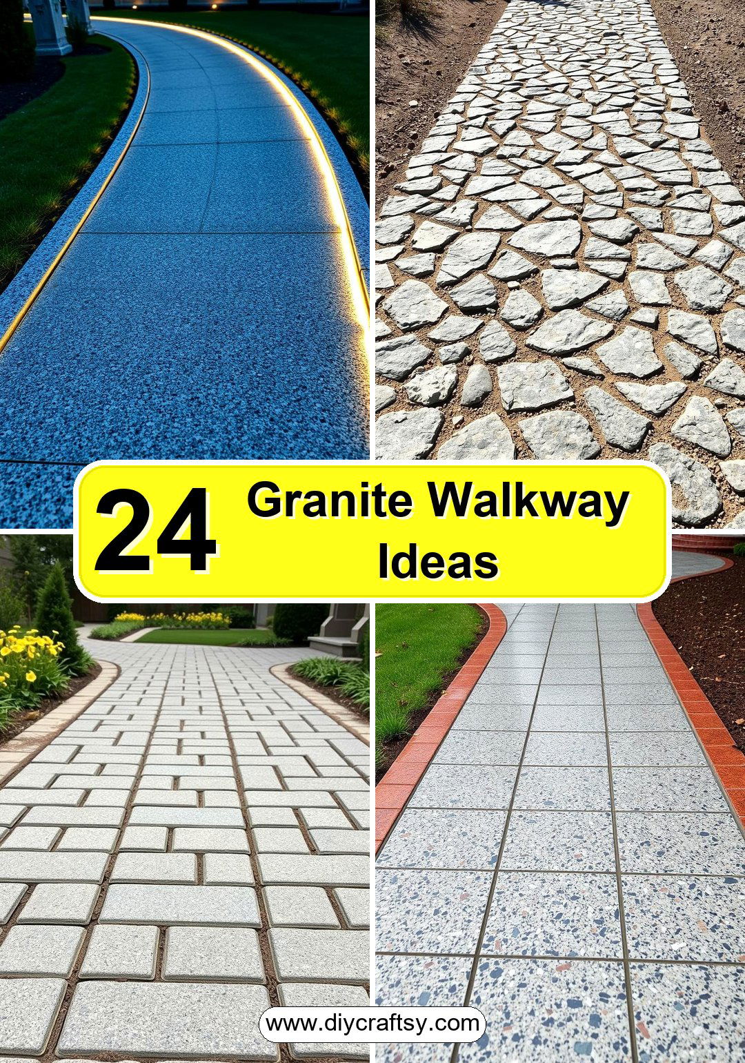 Granite Walkway Ideas