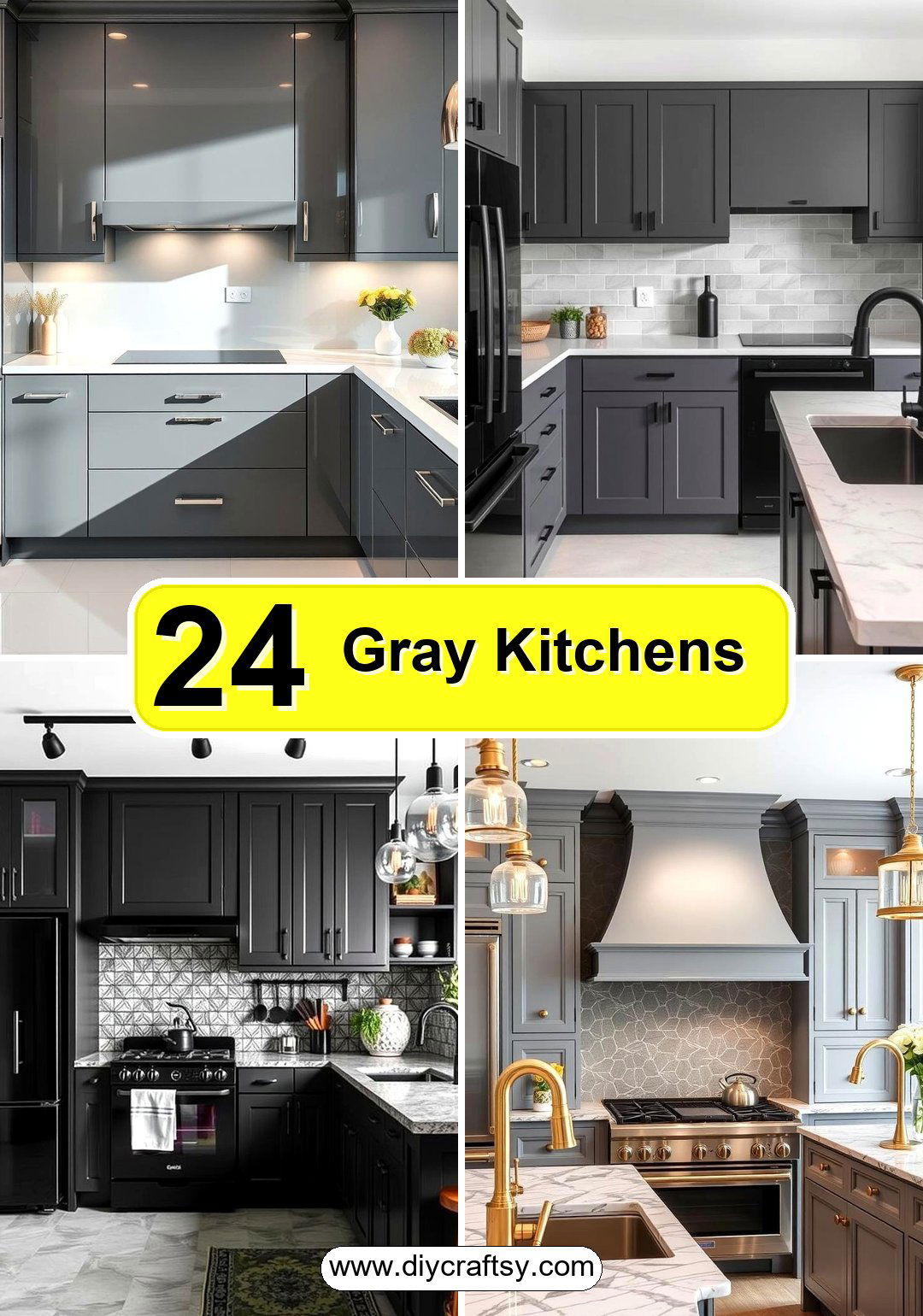 Gray Kitchens