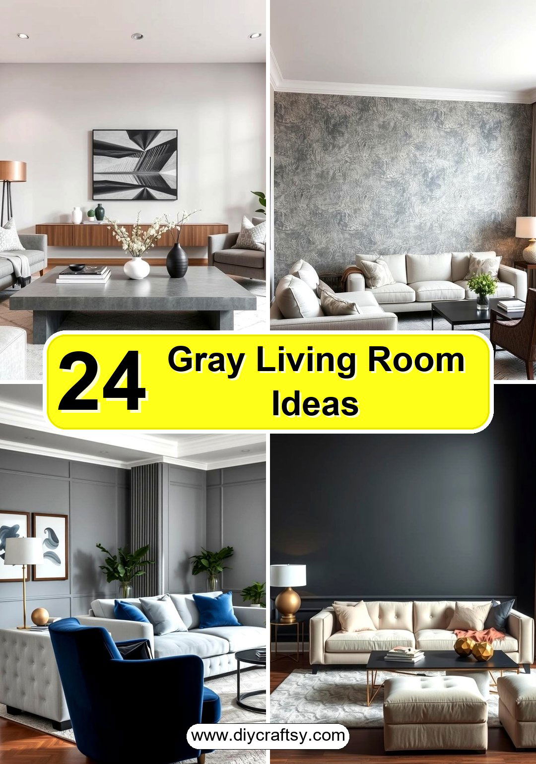 Gray Living Room Ideas