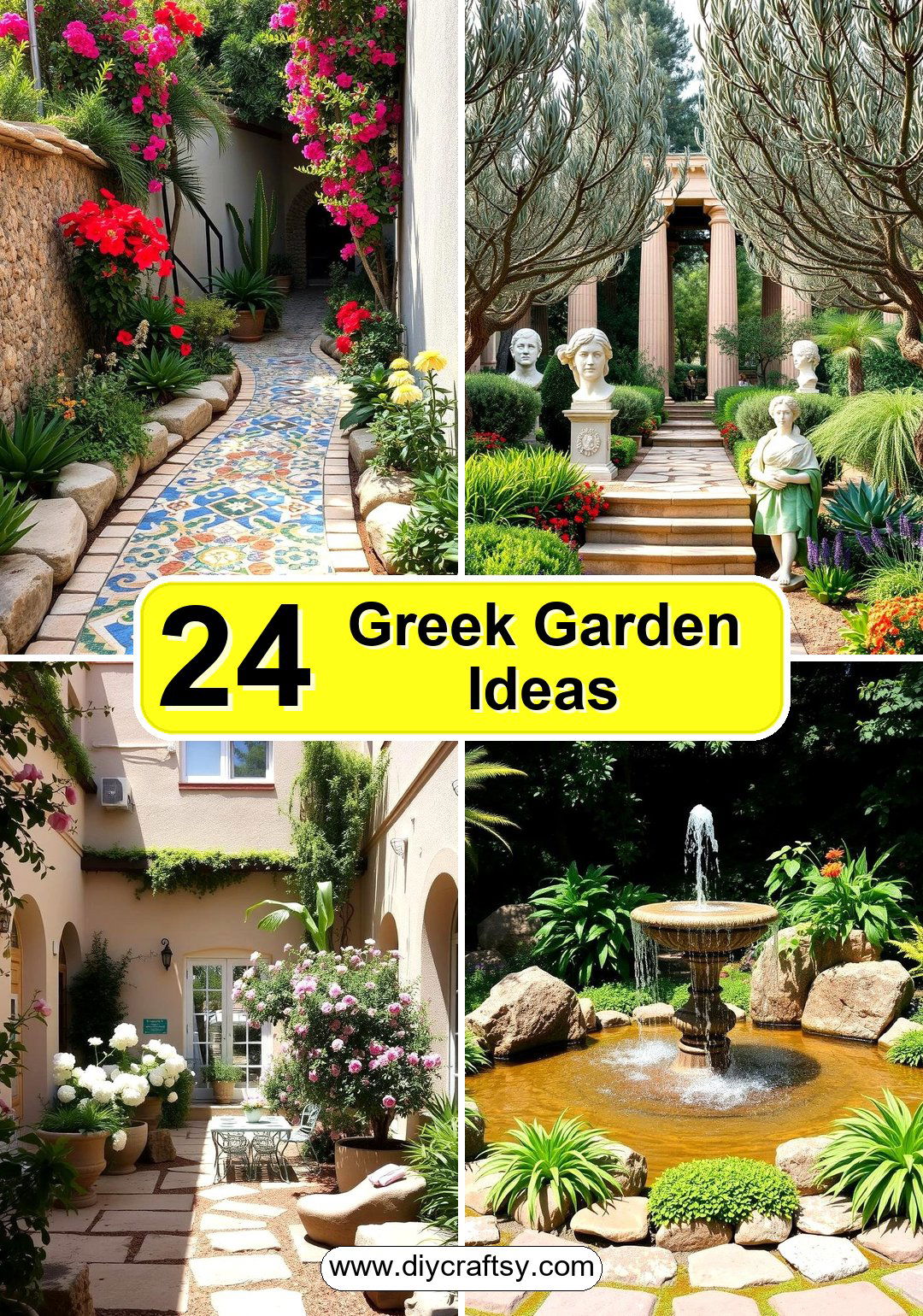 Greek Garden Ideas