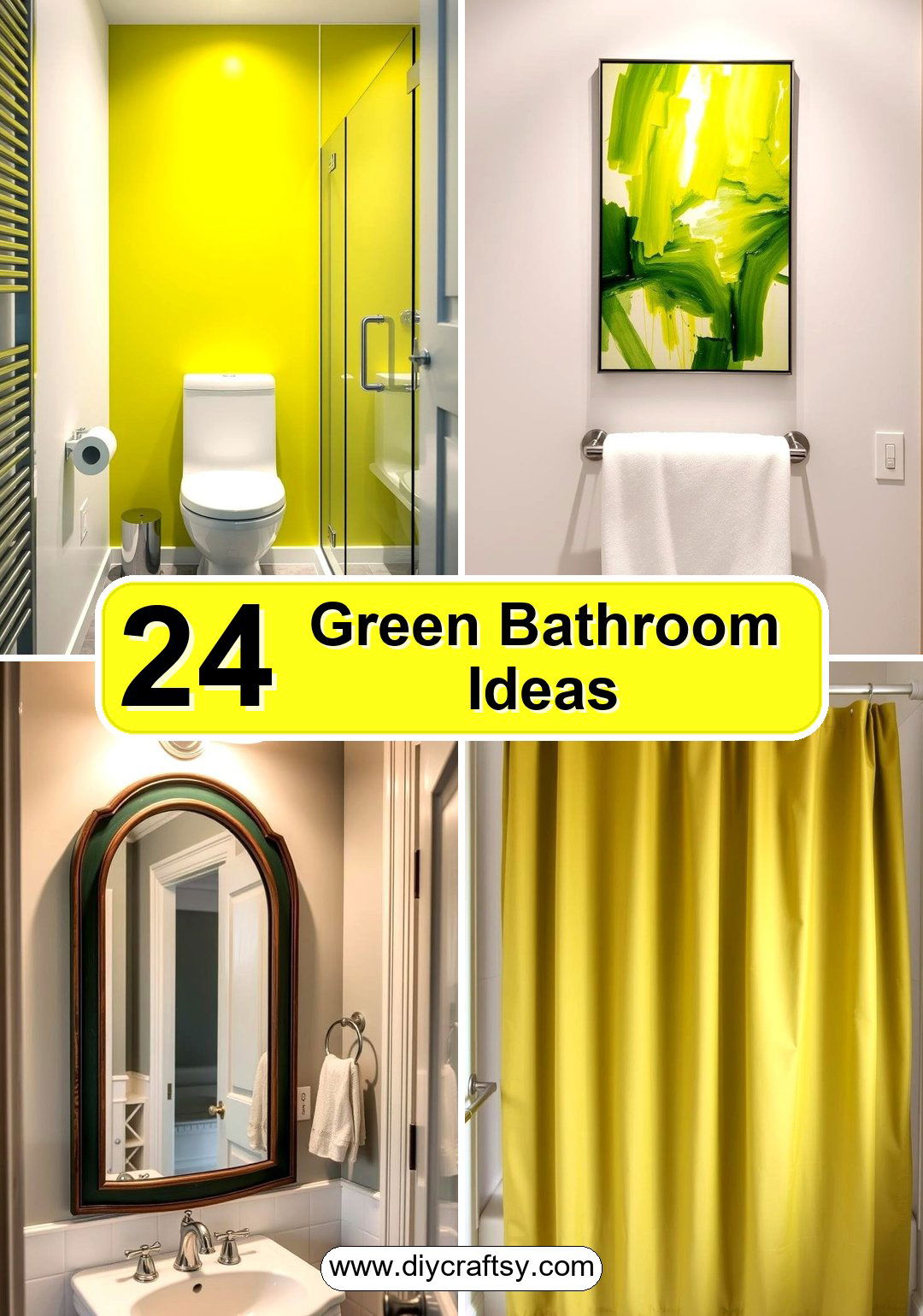 Green Bathroom Ideas