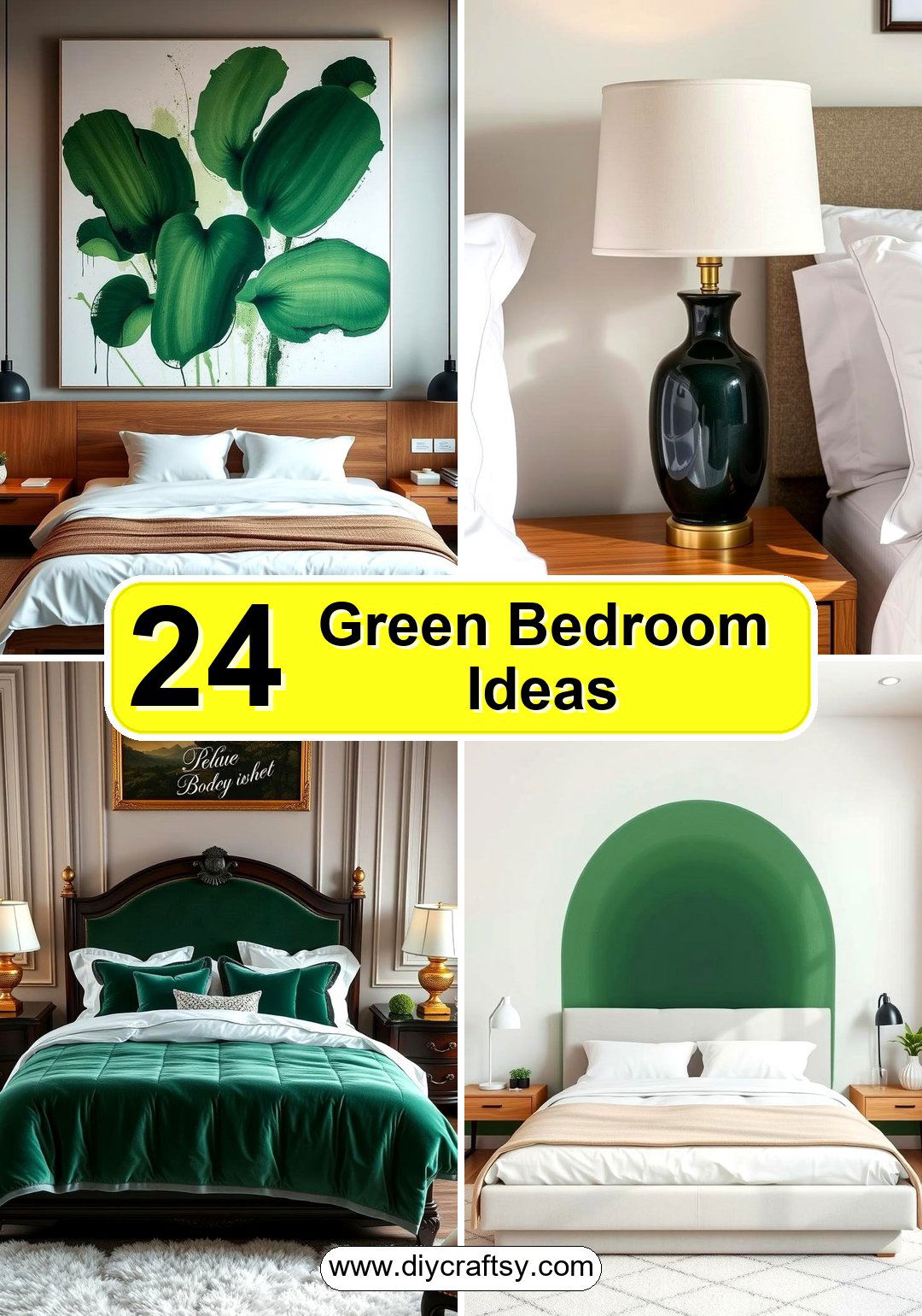 Green Bedroom Ideas