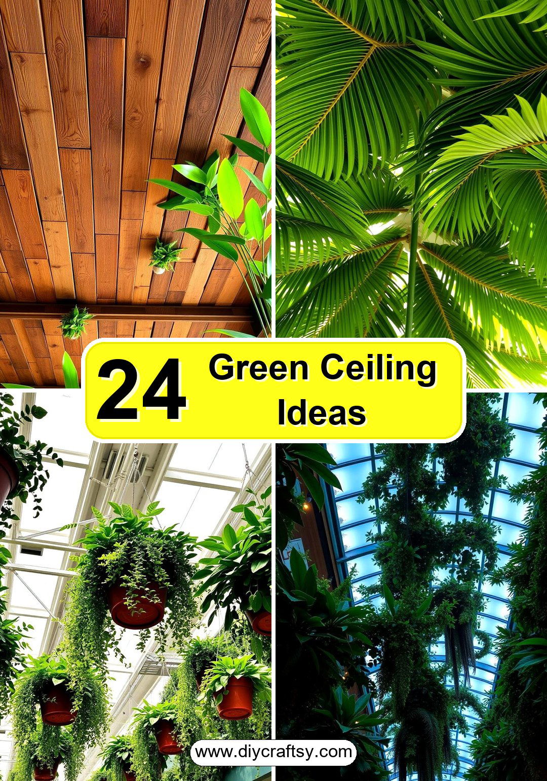Green Ceiling Ideas