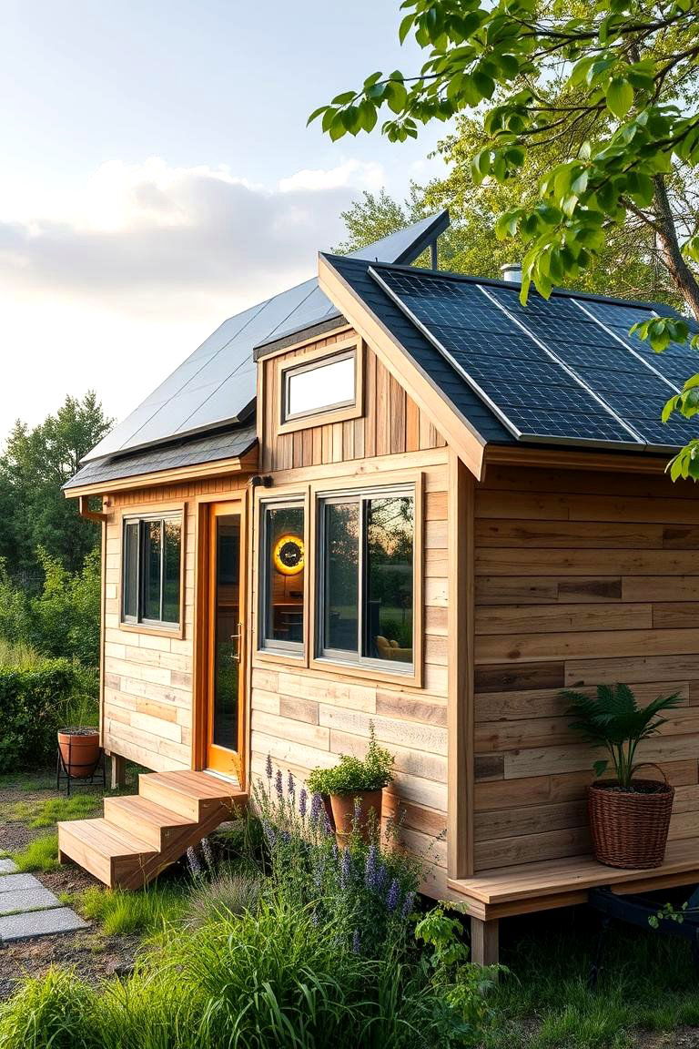Green Energy Integration - 24 Tiny House Design Ideas