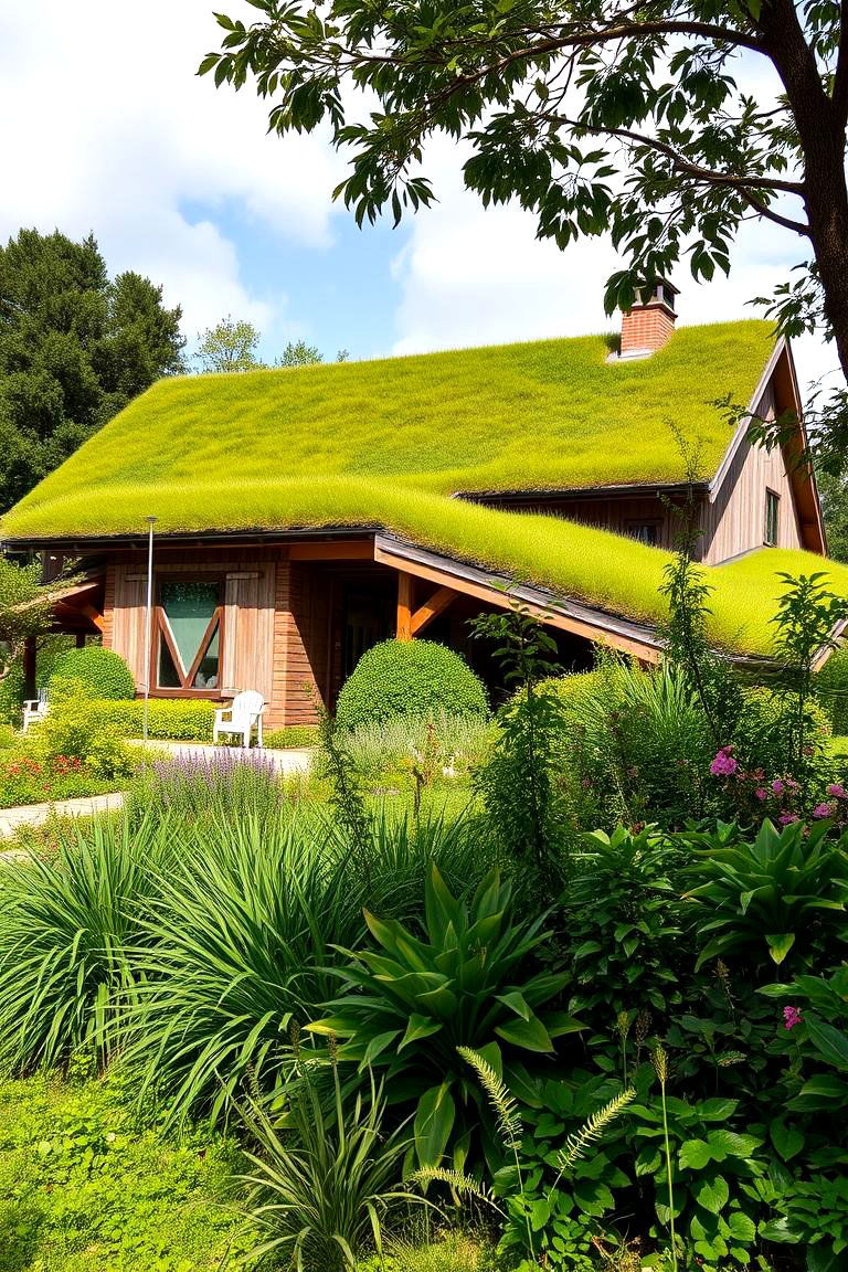 Green Roofing - 24 Barndominium Exterior Ideas