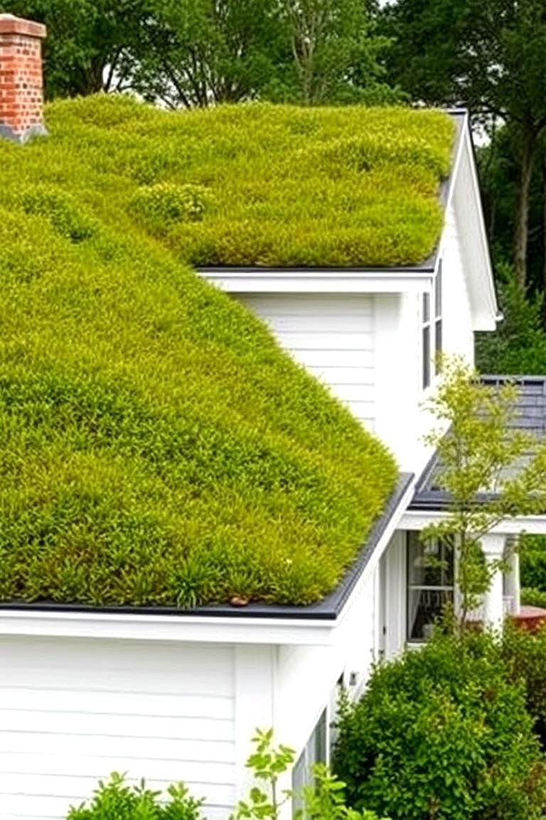 Green Roofing Systems - 24 Modern Cape Cod House Ideas
