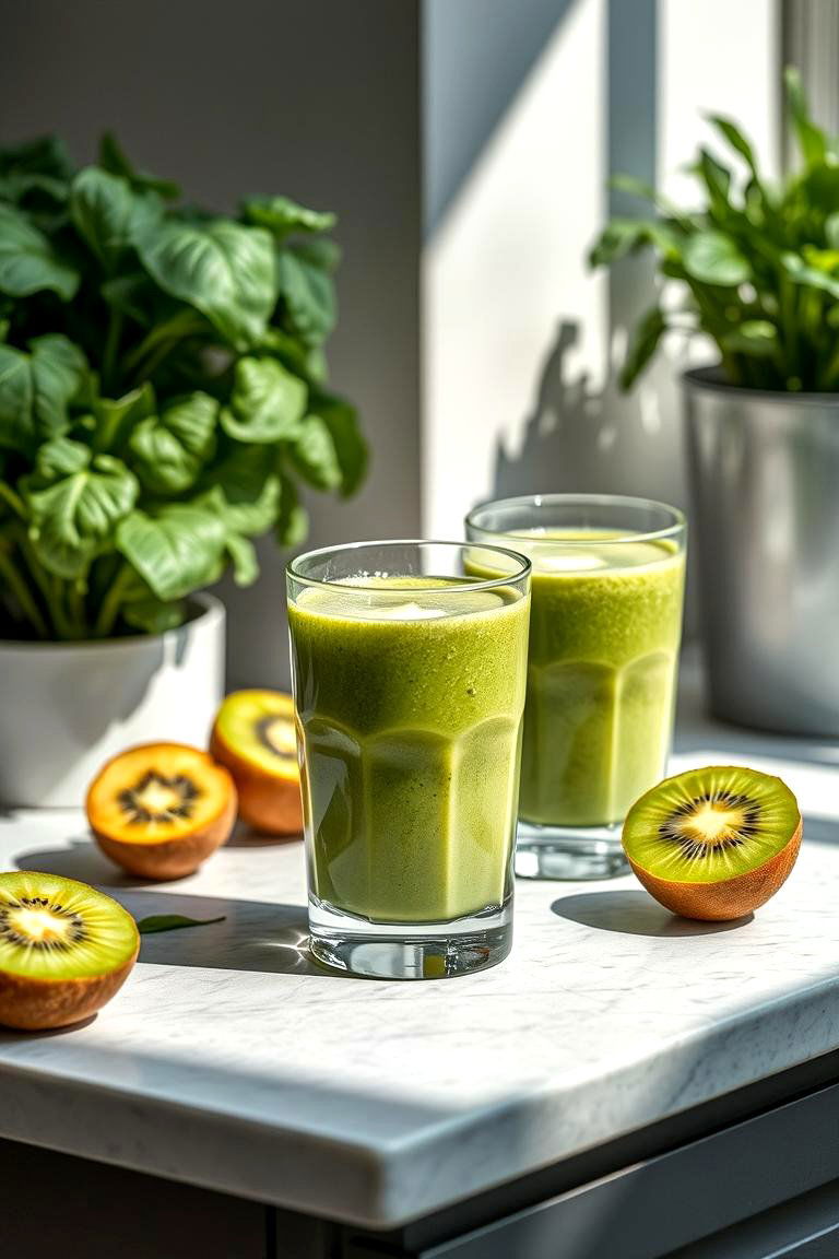 Green Smoothie Bar - 24 Breakfast Bar Ideas