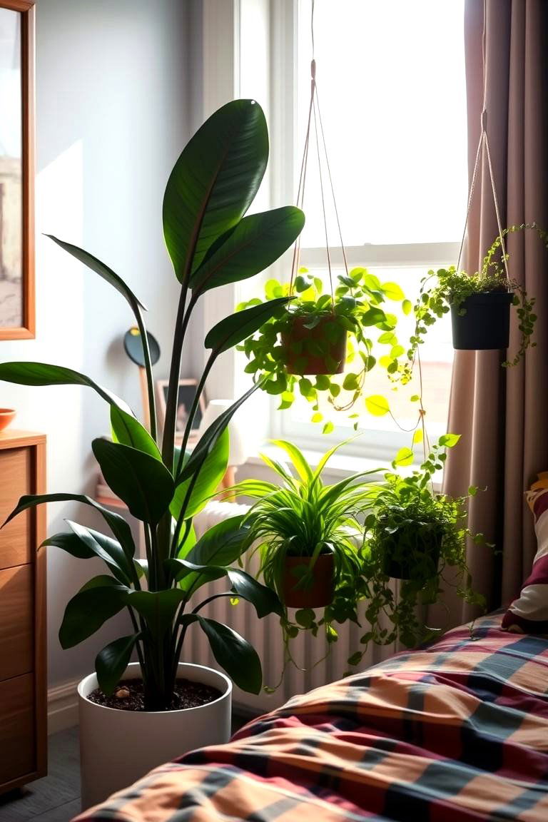 Greenery and Indoor Plants - 24 70s Bedroom Decor Ideas