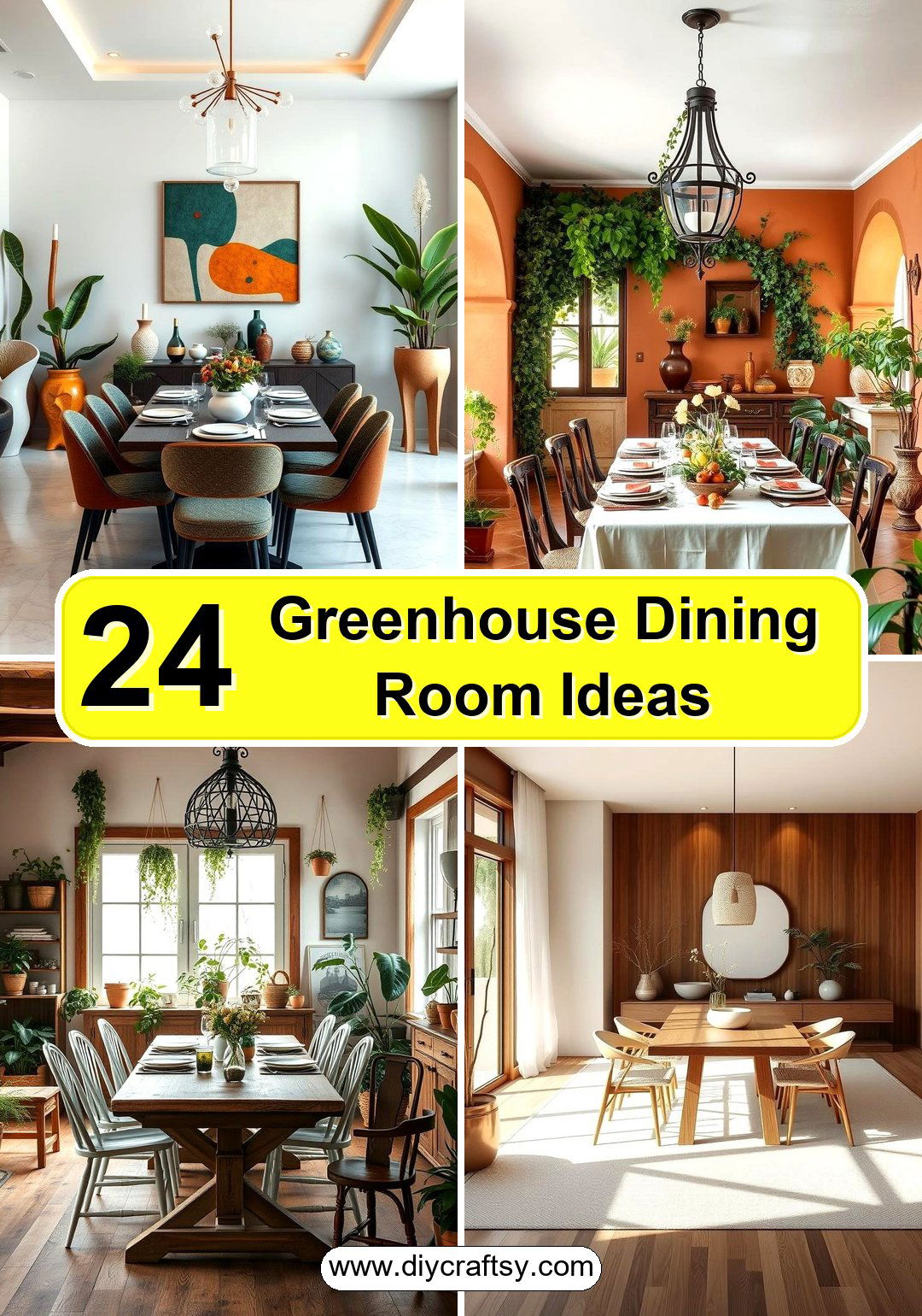 Greenhouse Dining Room Ideas