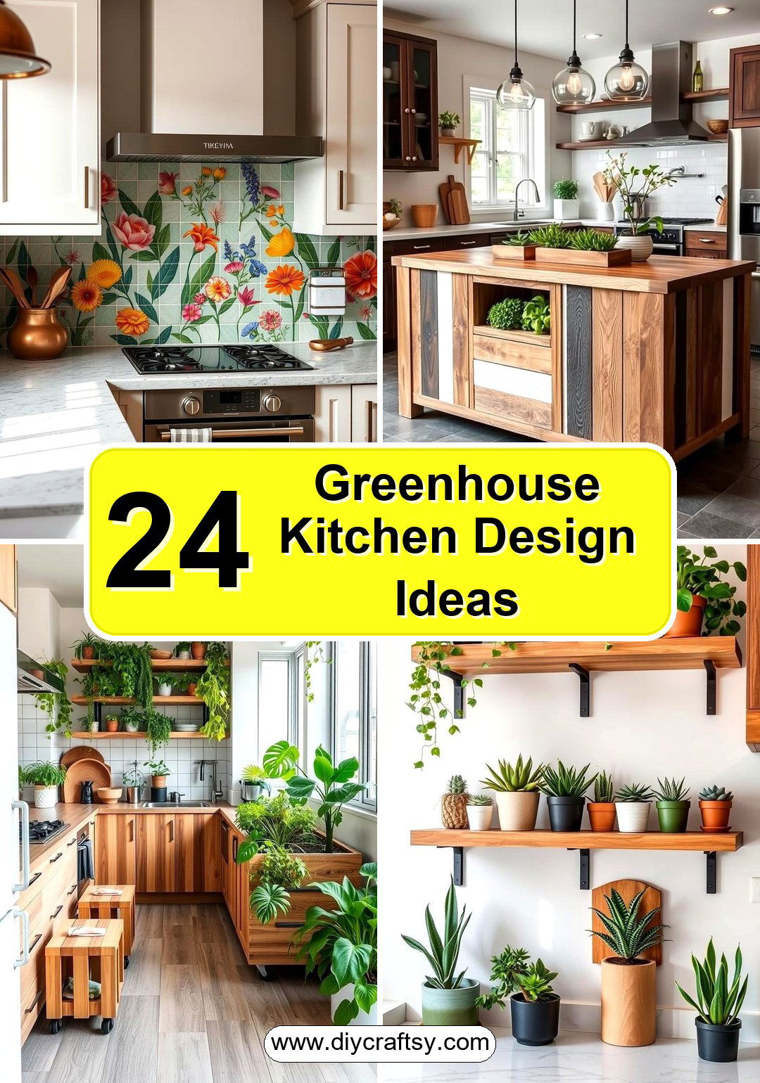 Greenhouse Kitchen Design Ideas