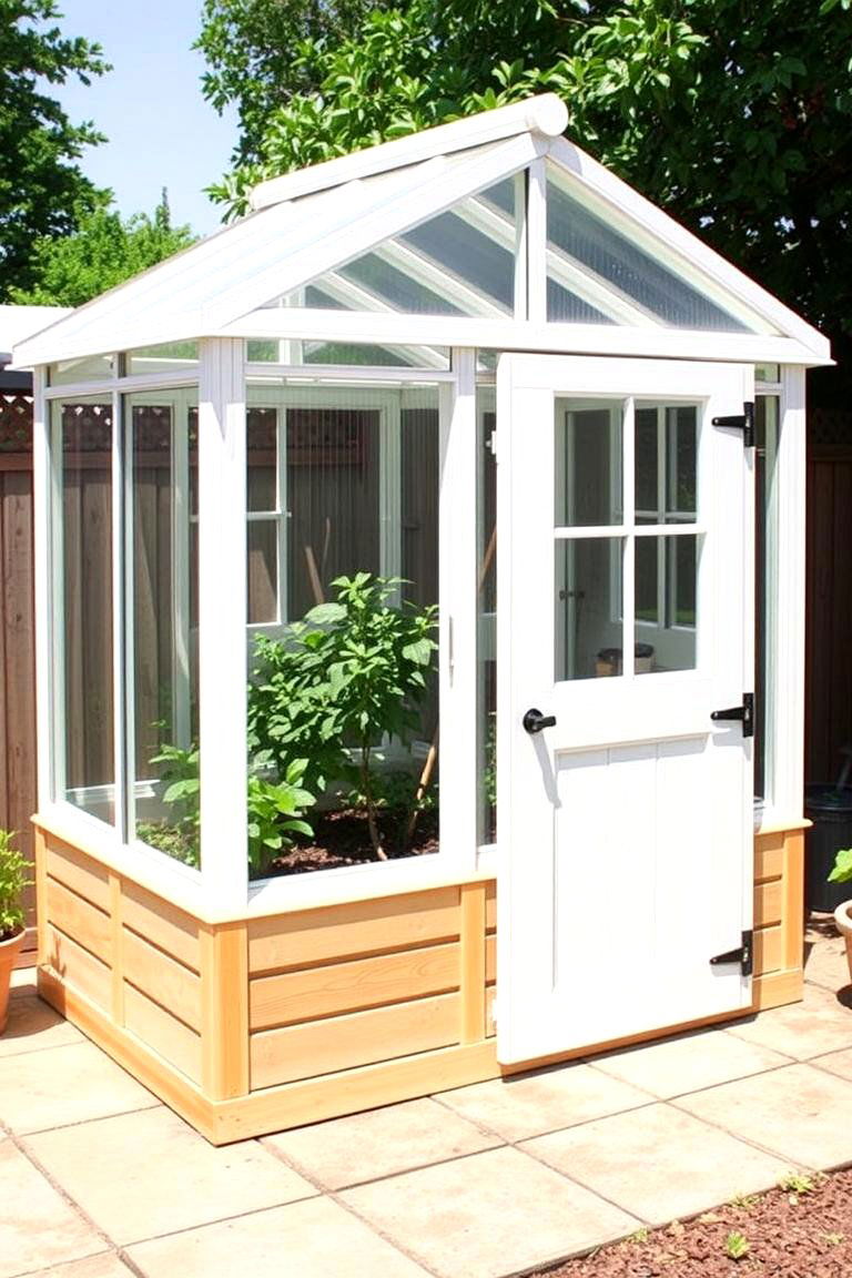 Greenhouse Shed Combo - 24 Greenhouse Ideas