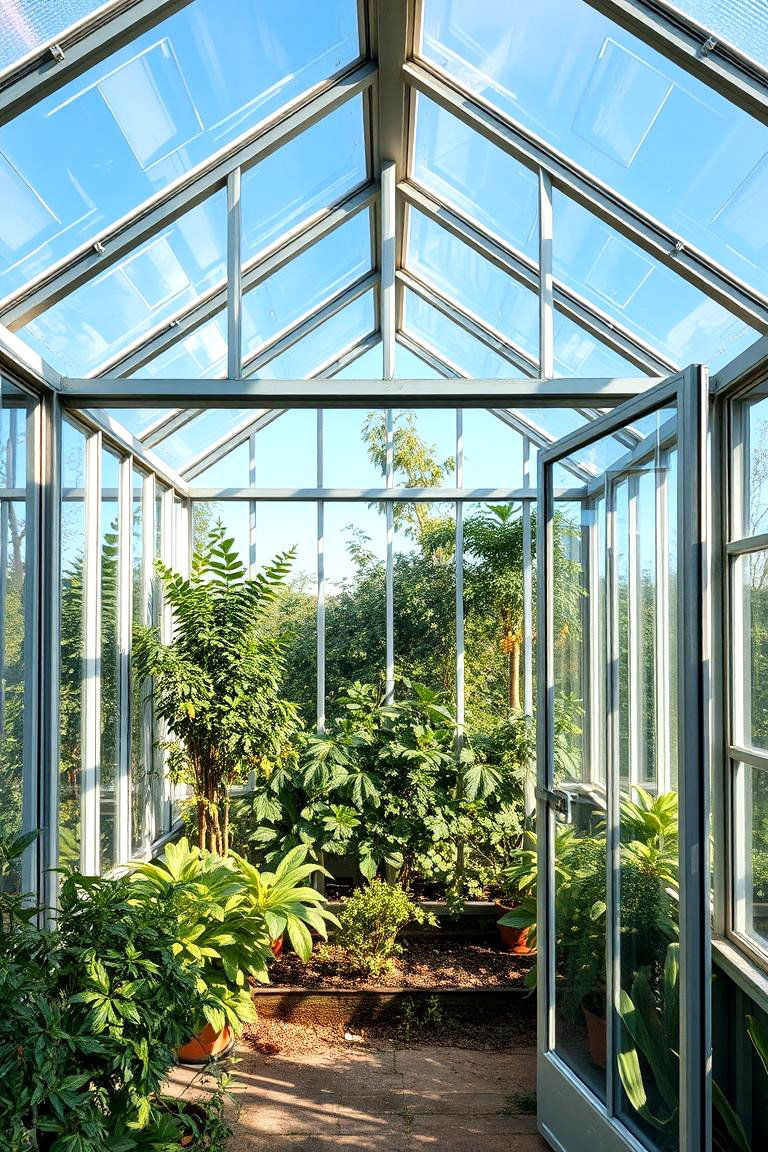 Greenhouse for Private Sanctuary - 24 Backyard Privacy Ideas