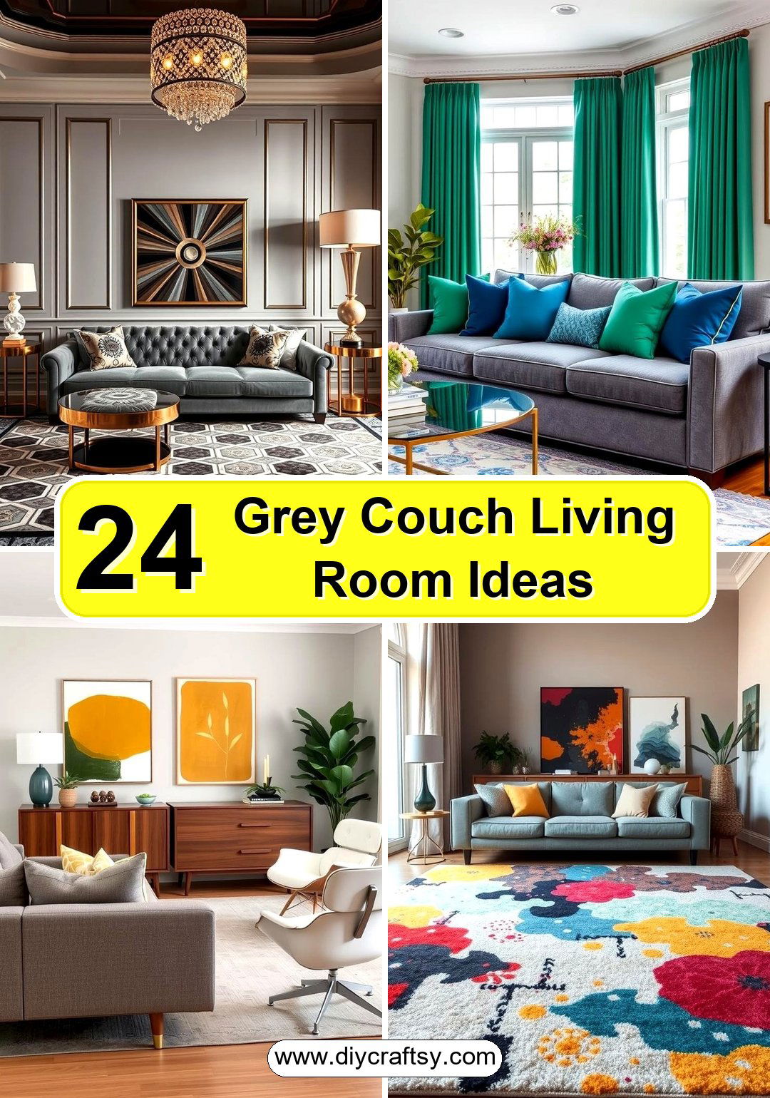 Grey Couch Living Room Ideas
