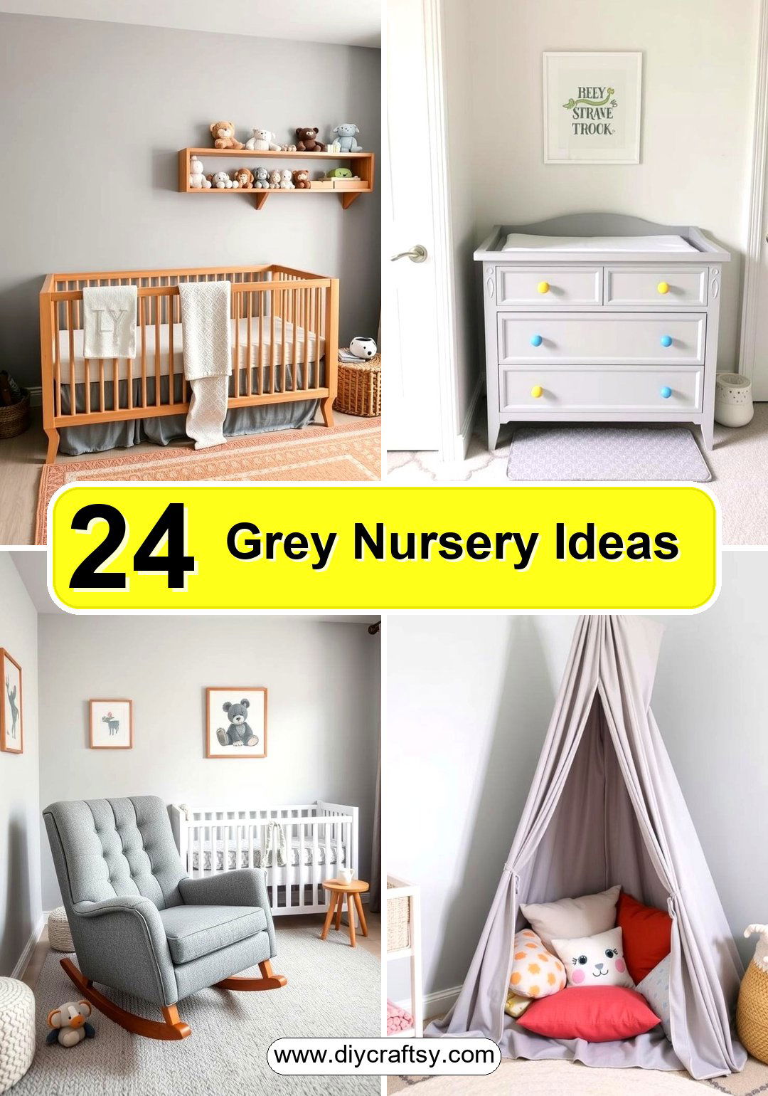 Grey Nursery Ideas