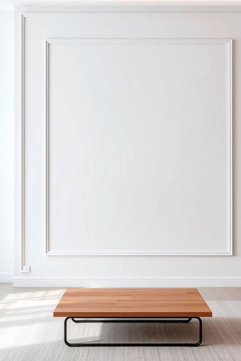 Grid Pattern Precision - 24 Wood Trim Accent Wall Ideas