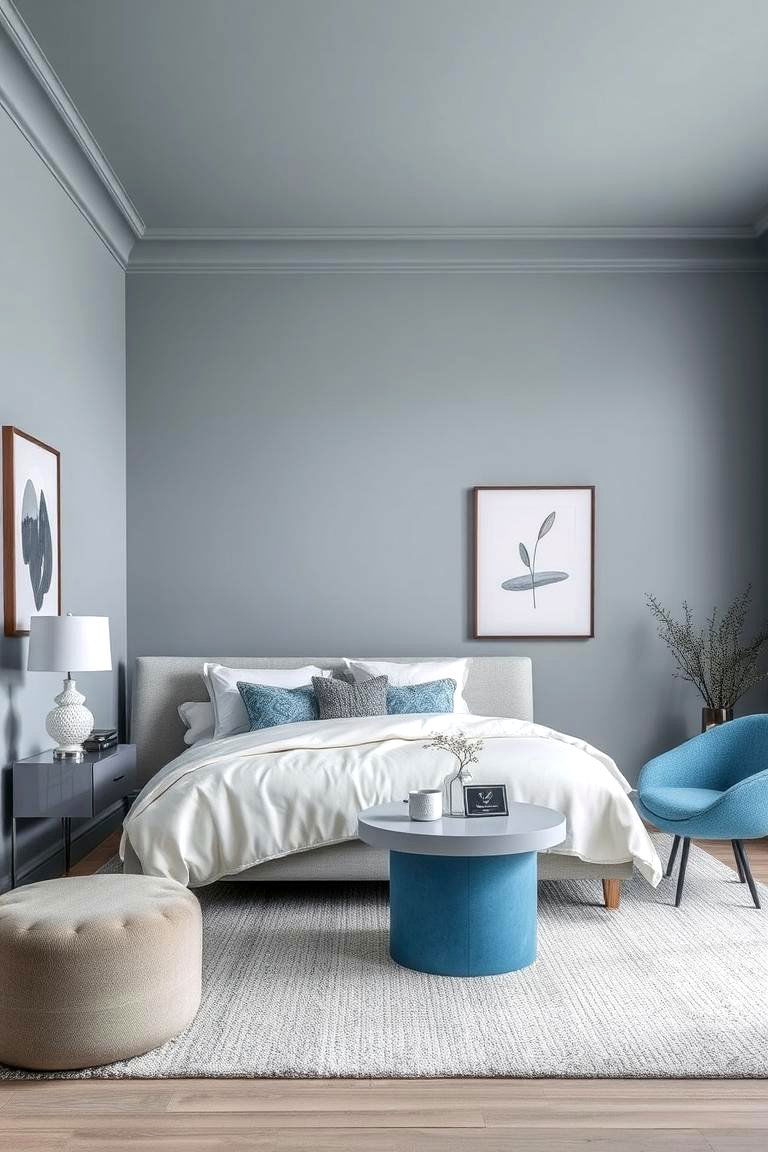 Gris Azulado - 24 Mexican Interior Paint Colors