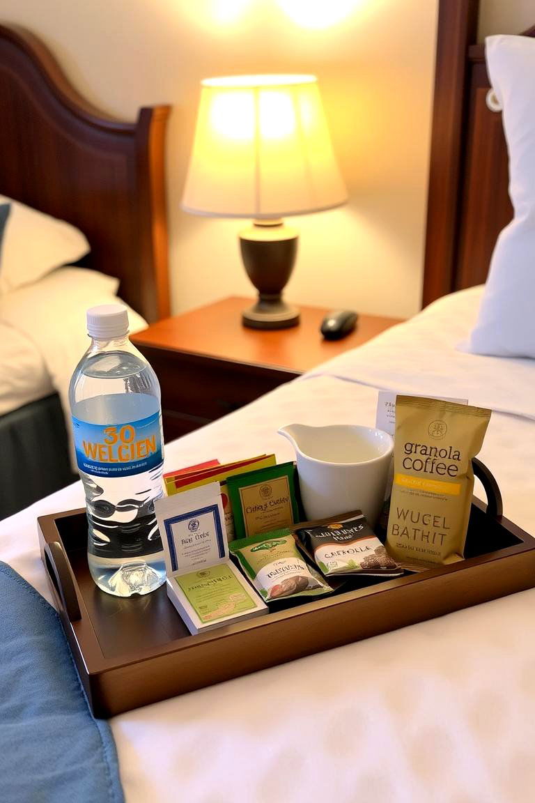Guest Room Welcome Bar - 24 Mini Bar Ideas