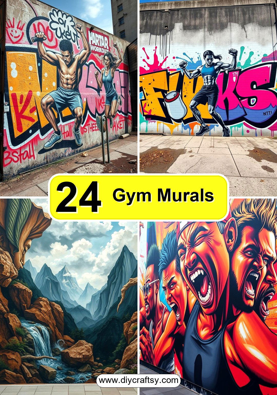 Gym Murals