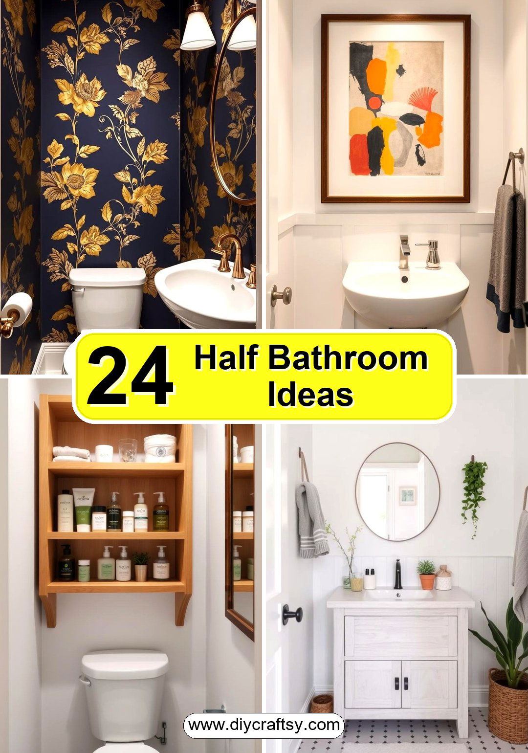 Half Bathroom Ideas