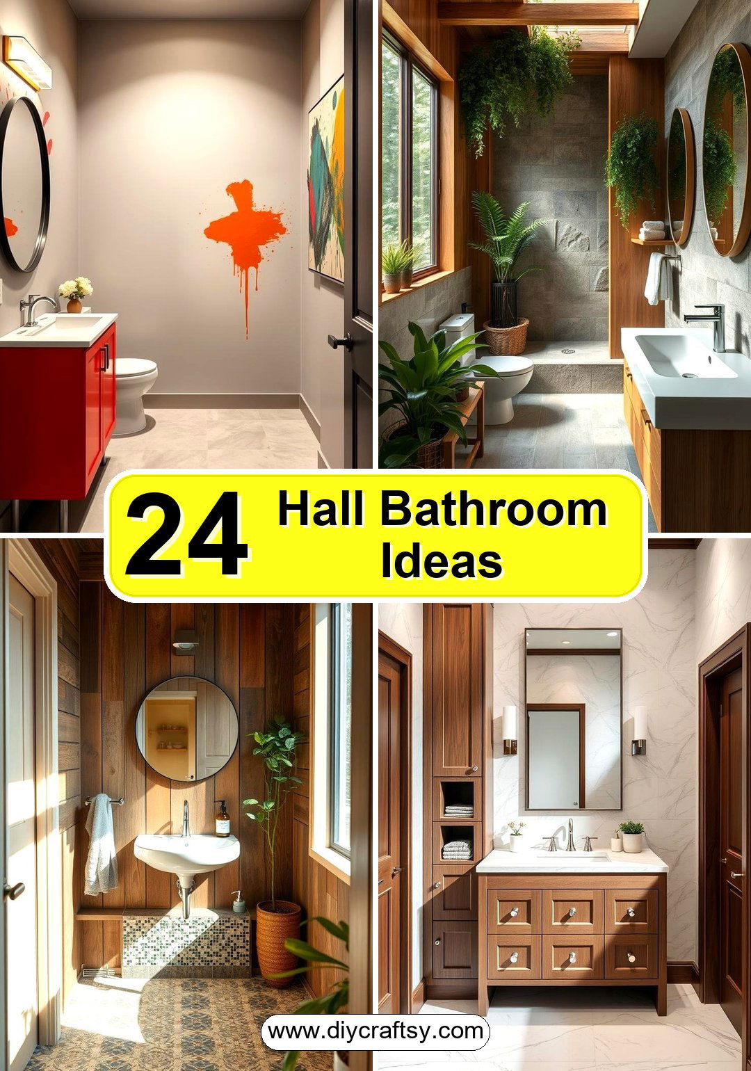 Hall Bathroom Ideas