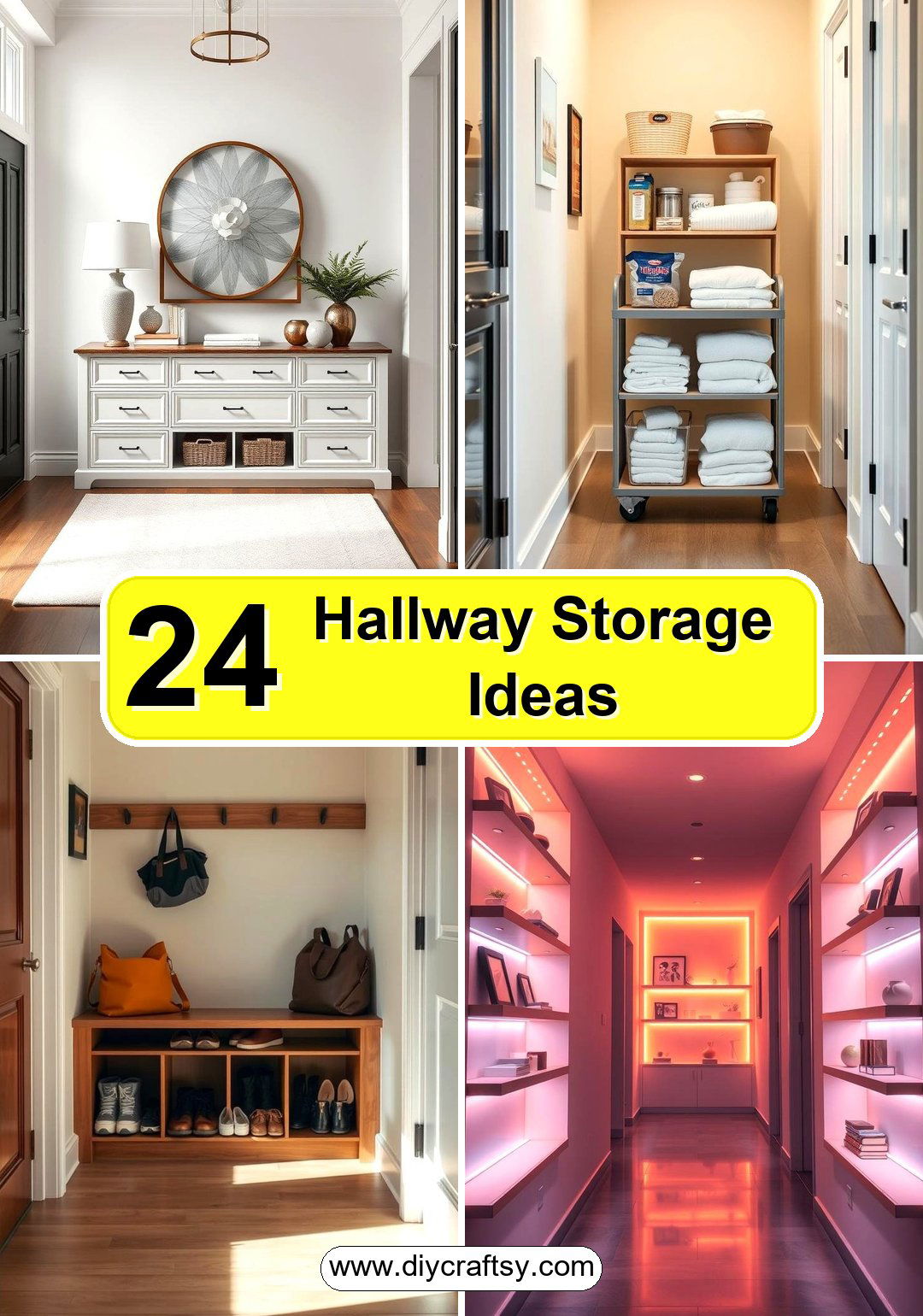 Hallway Storage Ideas