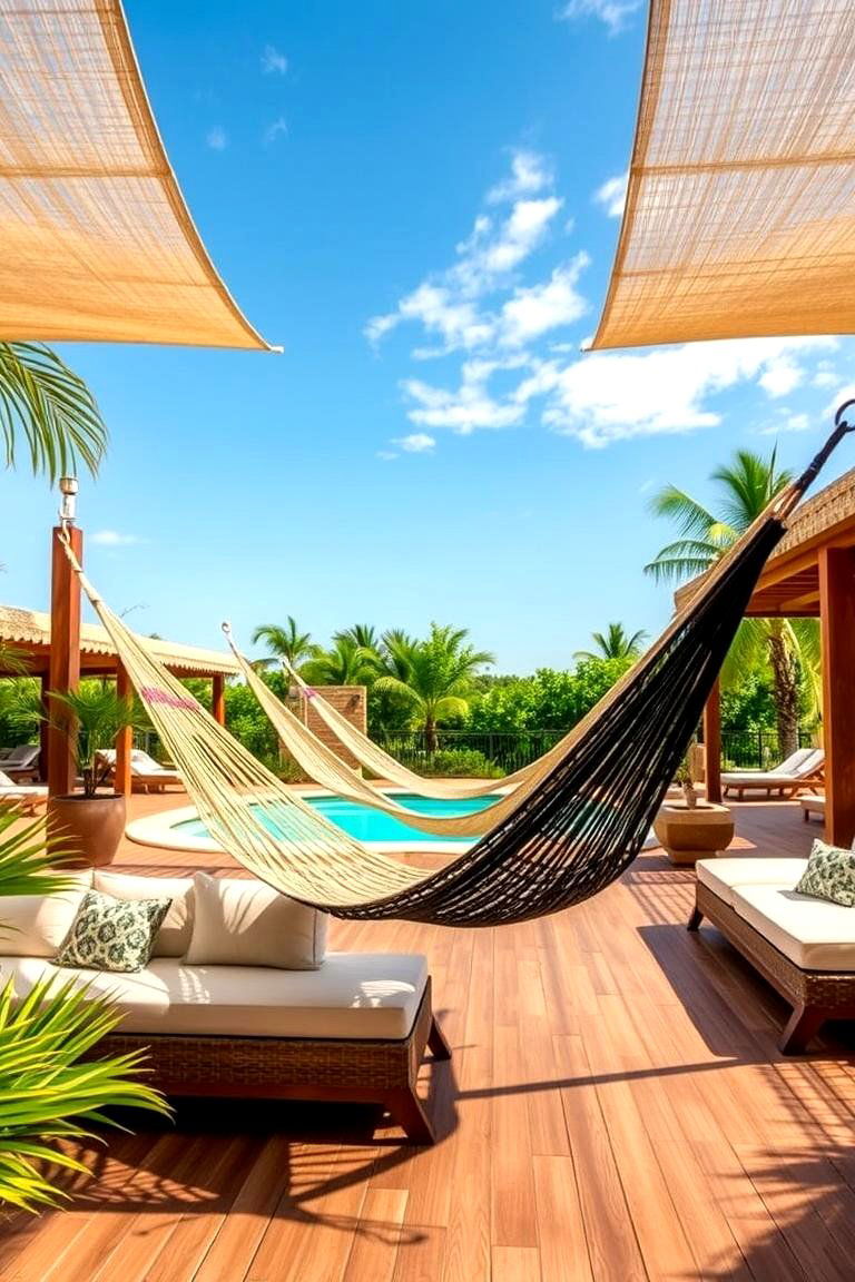 Hammock Haven - 24 Pool Deck Ideas