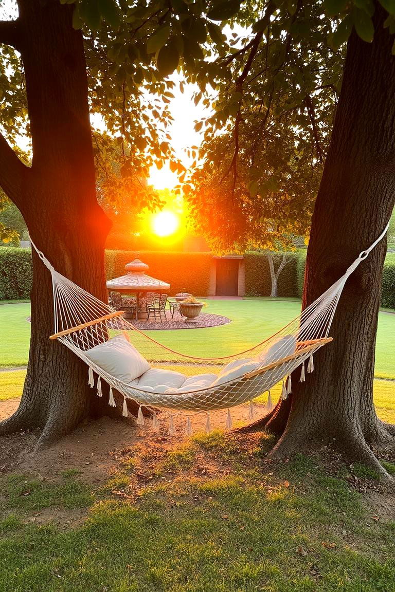 Hammock Retreat - 24 Backyard Ideas