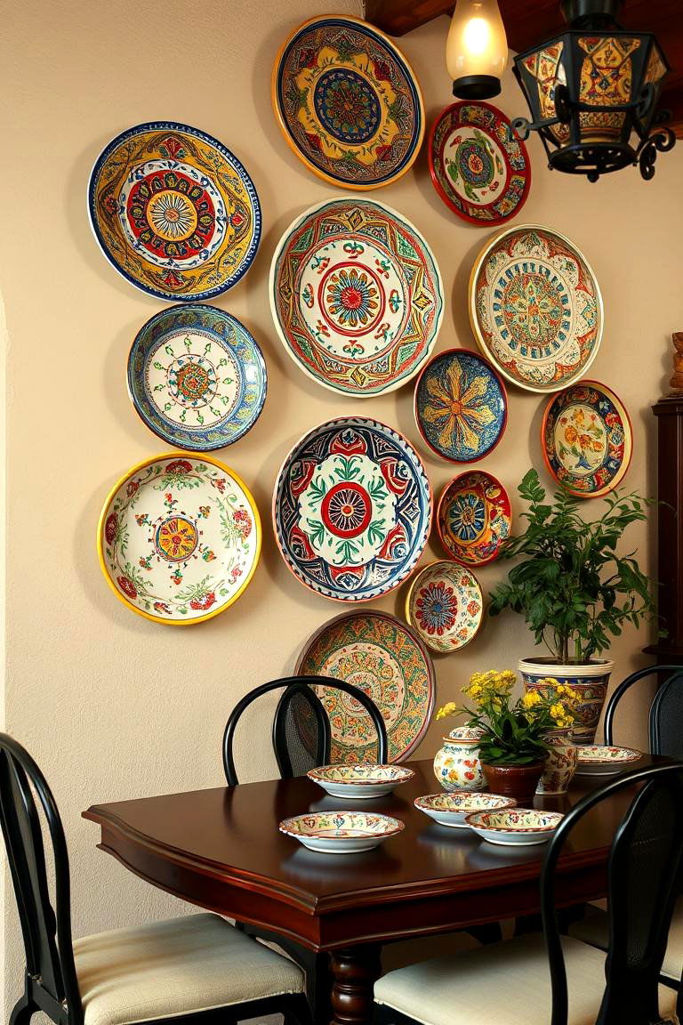 Hand Painted Ceramics - 24 Tuscan Interior Design Ideas