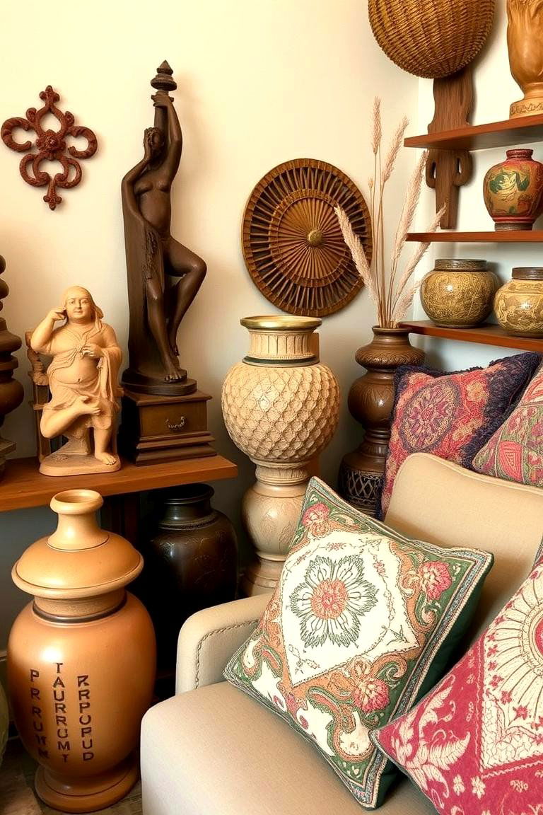 Handcrafted Accessories - 24 Country Bedroom Ideas