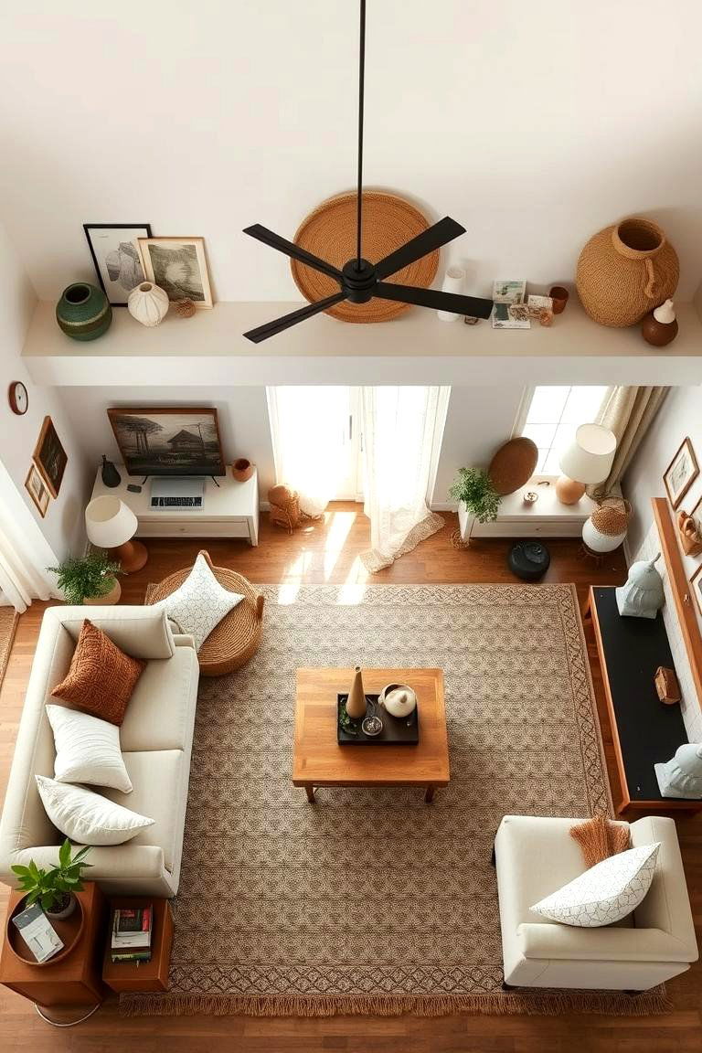 Handcrafted Decor Touches - 24 Scandinavian Living Room Ideas