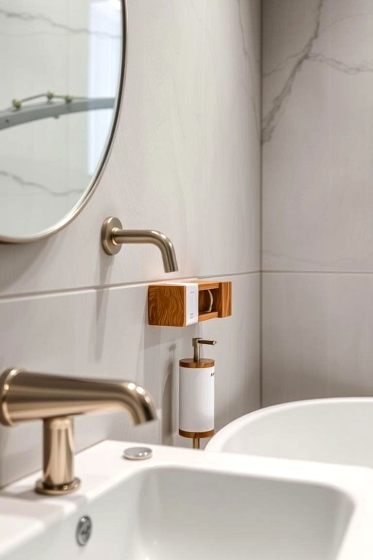 Handcrafted Fixtures - 24 Boho Bathroom Ideas