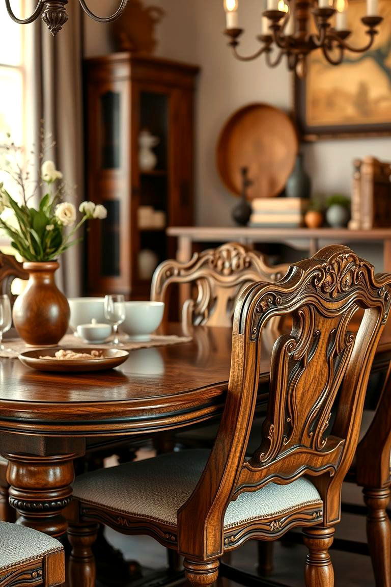 Handcrafted Furniture Finesse - 24 Craftsman Dining Room Ideas