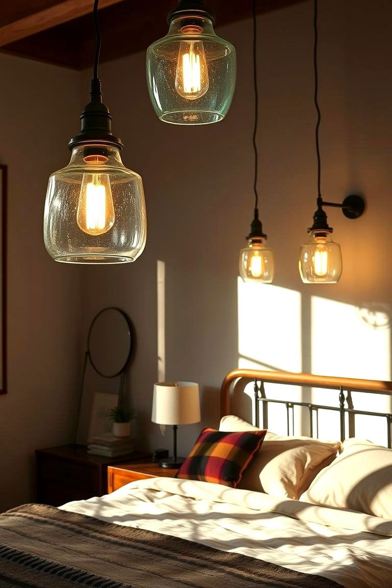 Handcrafted Lighting Ideas - 24 Hipster Bedroom Ideas
