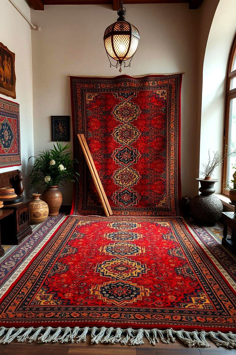 Handcrafted Moroccan Inspiration - 24 Boho Rug Ideas