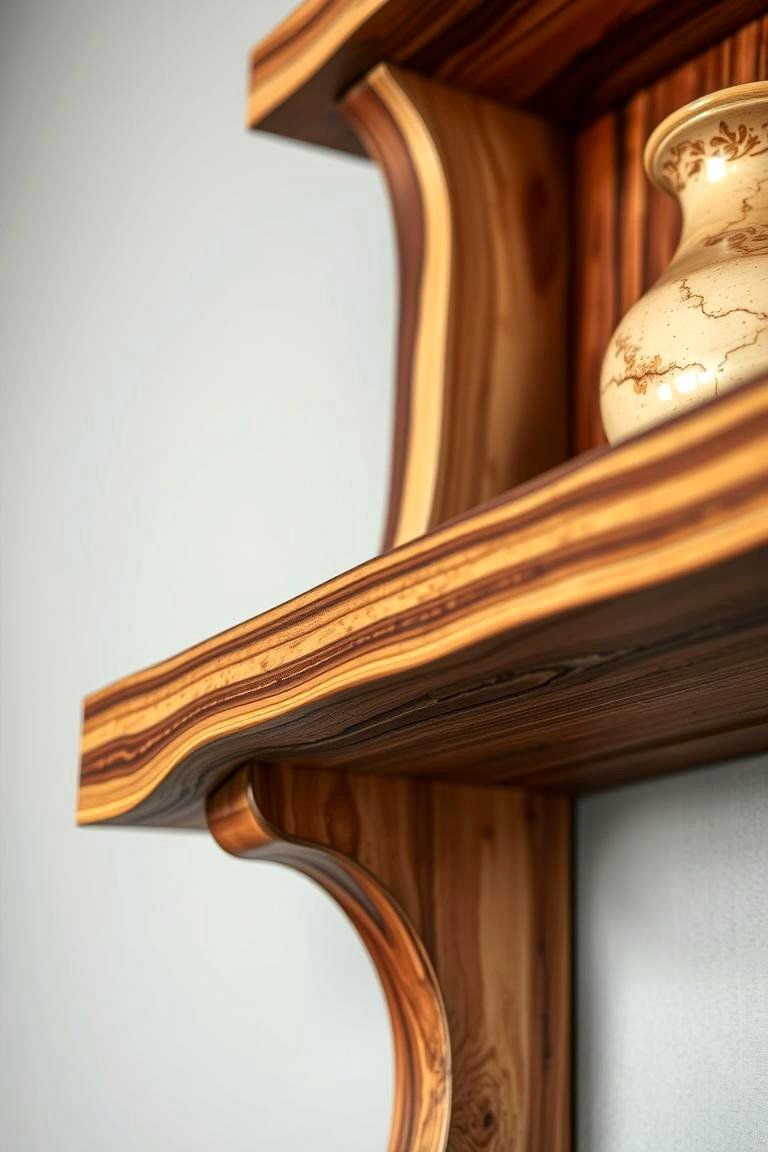 Handcrafted Shelf Designs - 24 Shelf Decor Ideas