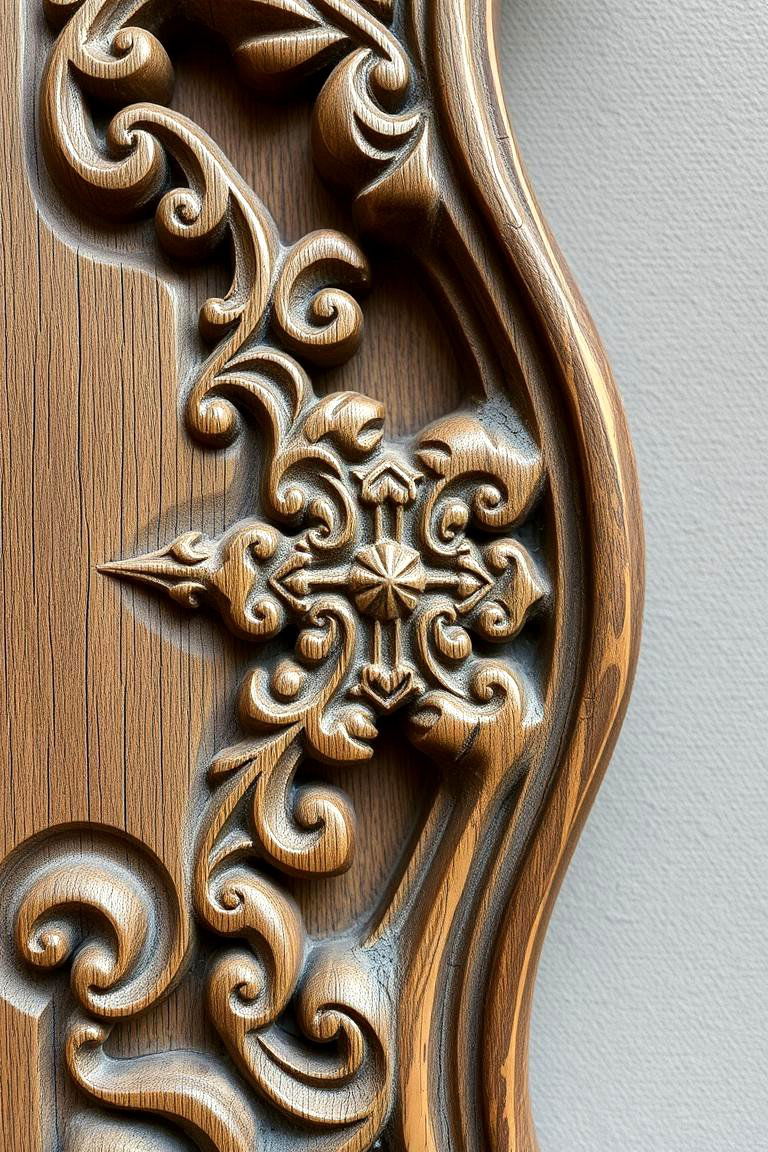 Handcrafted Wooden Carvings - 24 Medieval Home Decor Ideas