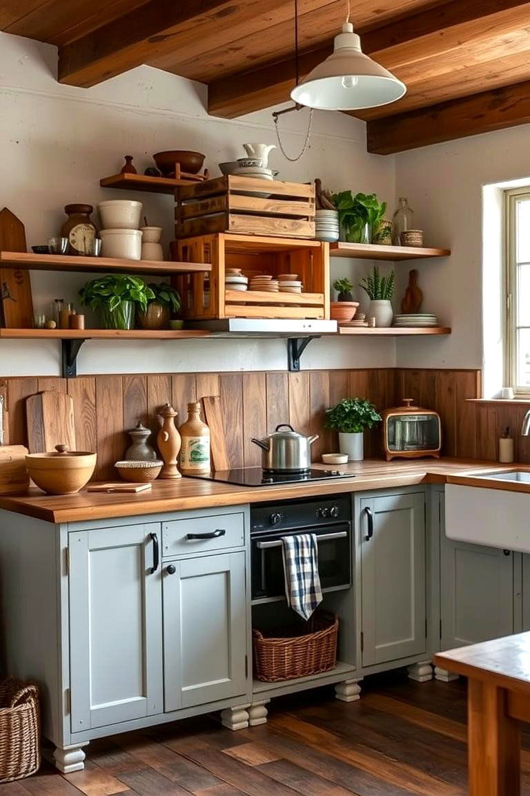 Handmade or Artisanal Decor - 24 Organic Kitchen Design Ideas