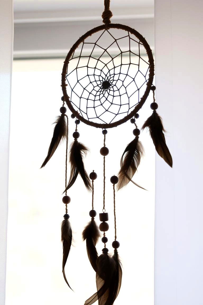 Hang Dream Catchers or Protective Charms - 24 Witchy Living Room Ideas