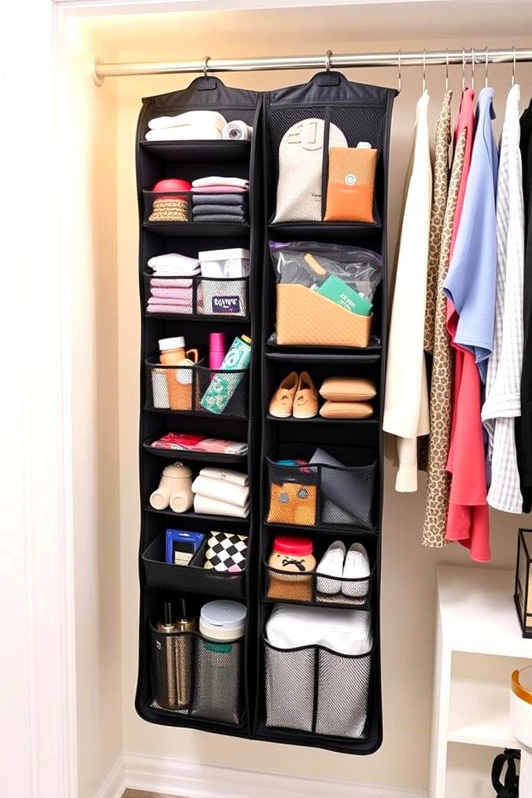 Hanging Closet Organizers - 24 Clothes Storage Ideas
