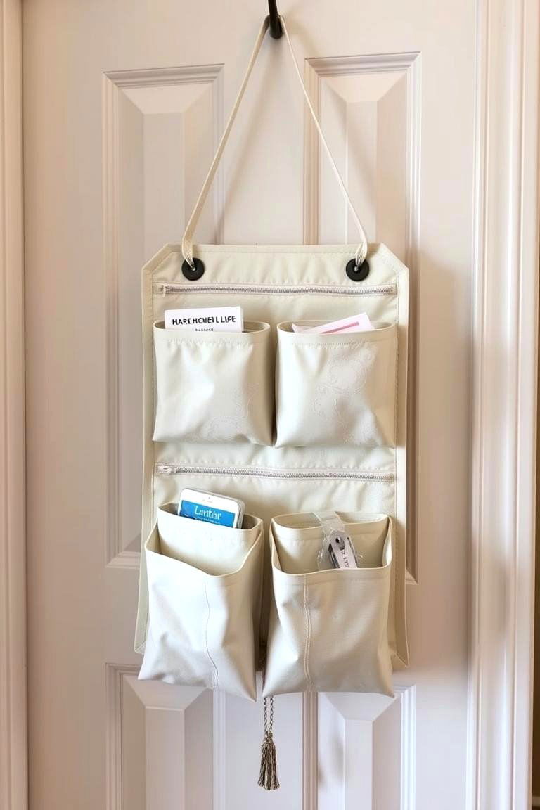 Hanging Medicine Pouch - 24 Medicine Storage Ideas