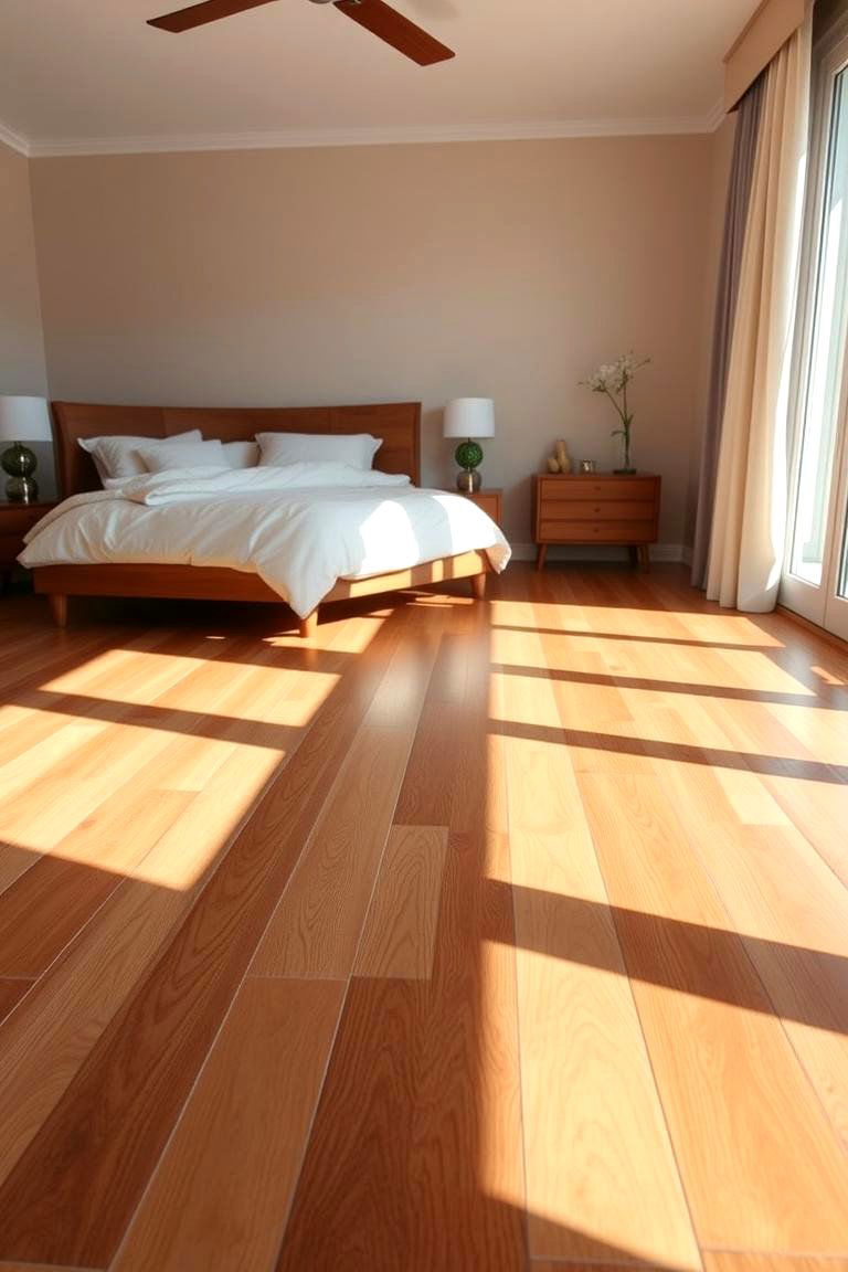 Hardwood Flooring Elegance - 24 Bedroom Flooring Ideas