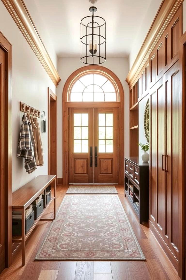 Harmonious Blend of Old and New - 24 Scandinavian Entryway Ideas
