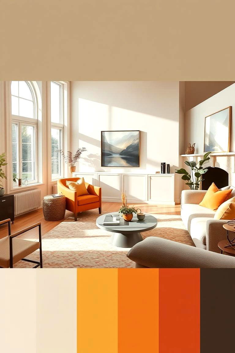 Harmonious Color Balance - 24 Colorful Living Room Ideas
