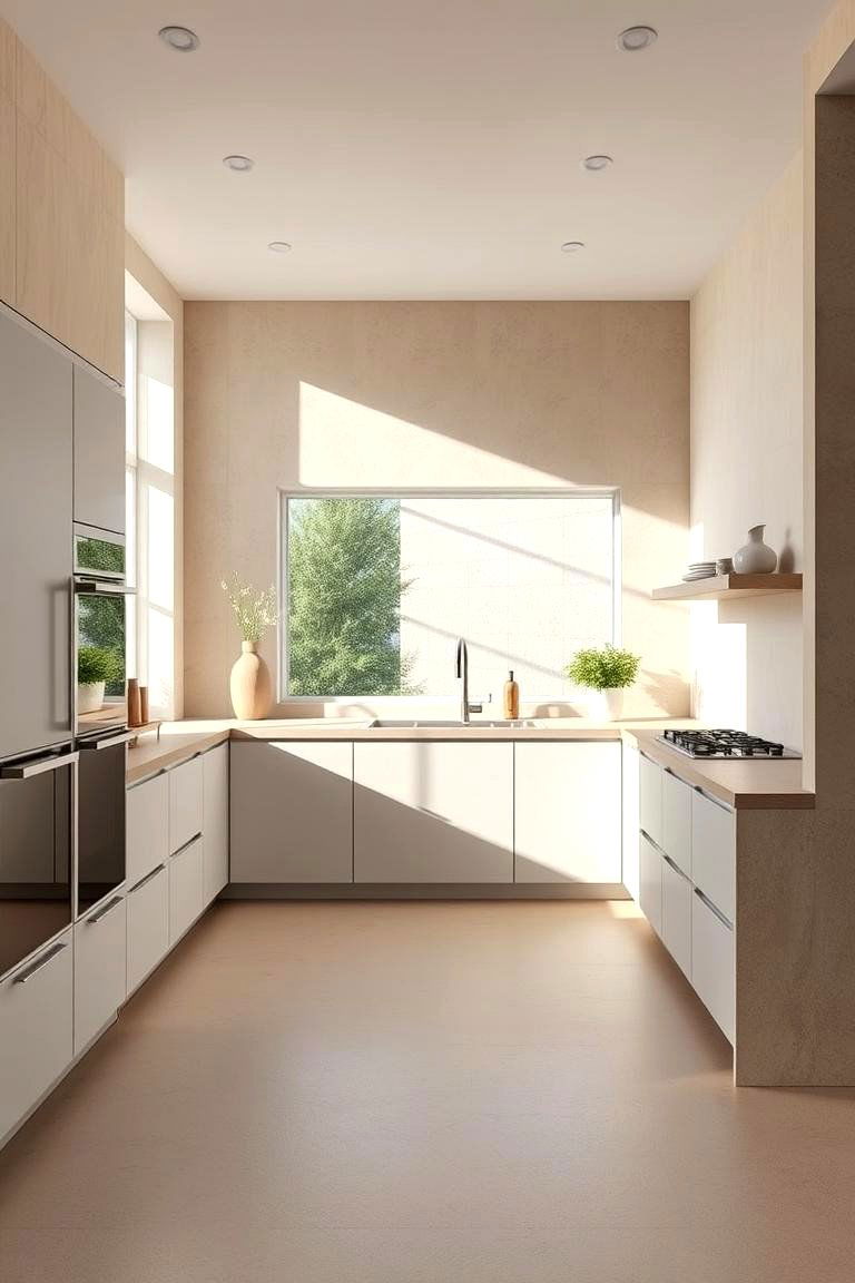 Harmonious Floor to Ceiling Microcement Designs - 24 Microcement Kitchen Ideas
